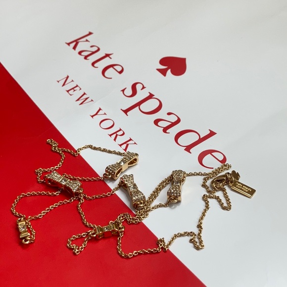 kate spade Jewelry - Kate Spade ♠️ Bow Necklace LOWEST